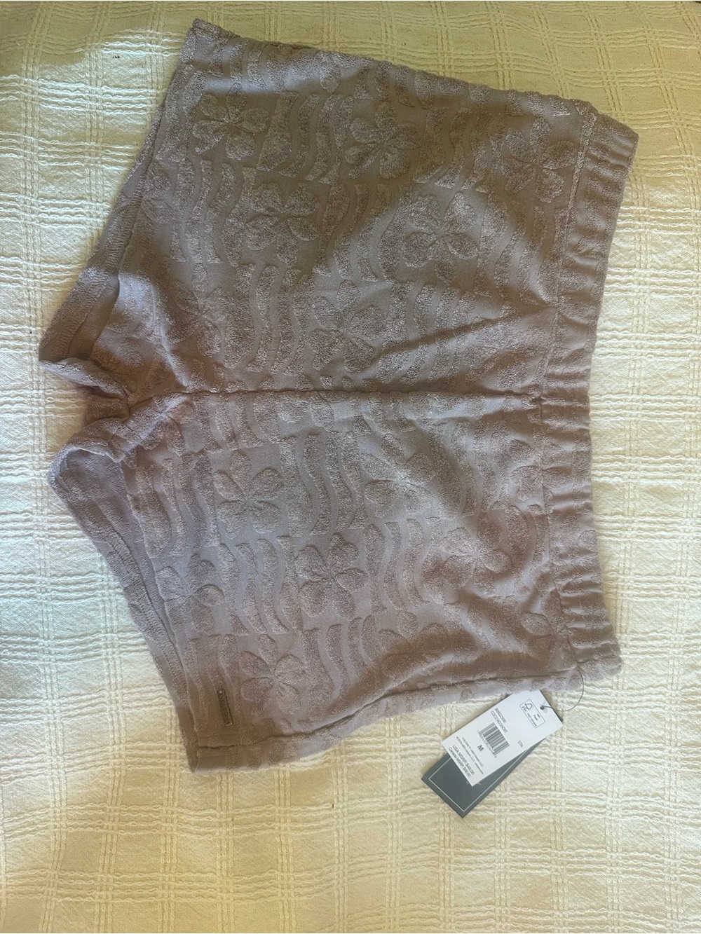 Volcom Lavender Textured Jacquard Shorts